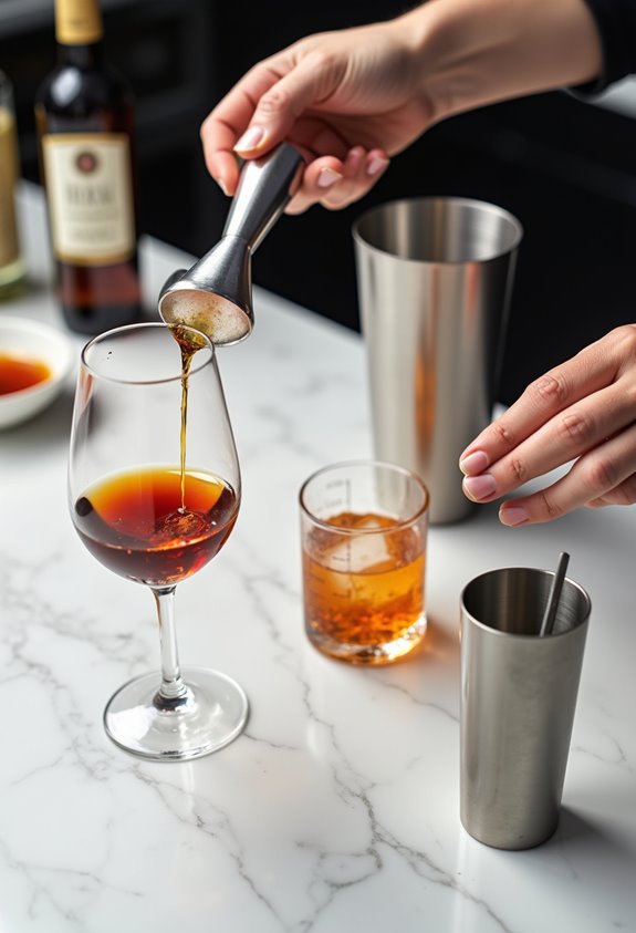 accurate measurement enhances cocktails