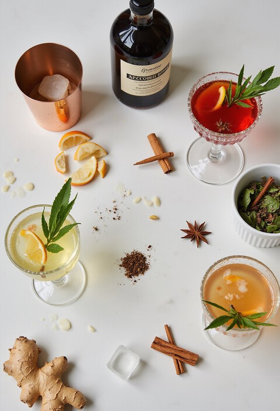 aromatic textured non alcoholic beverages