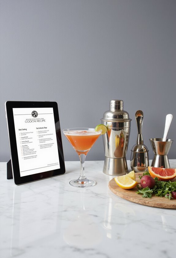 at home cocktail making resources