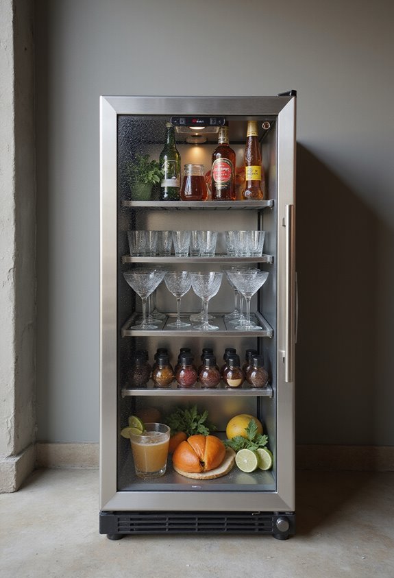 beverage fridge selection factors