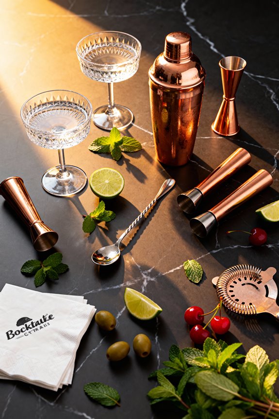bulk stylish cocktail napkins