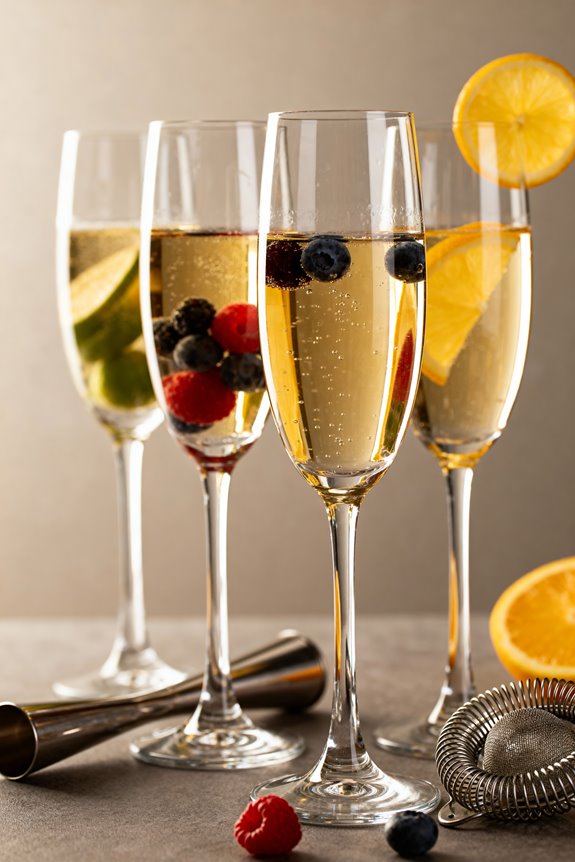 champagne flute selection factors