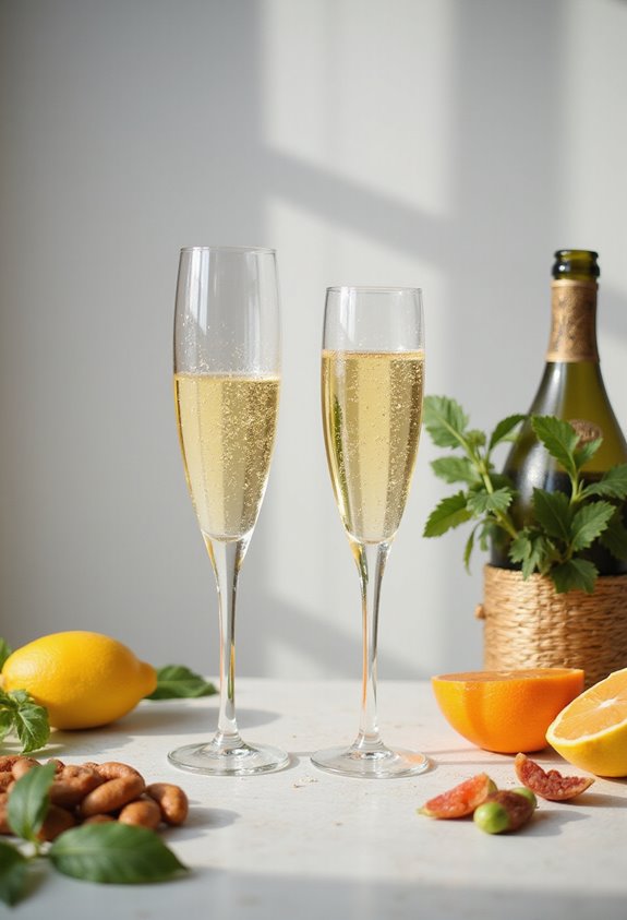 champagne flutes set considerations