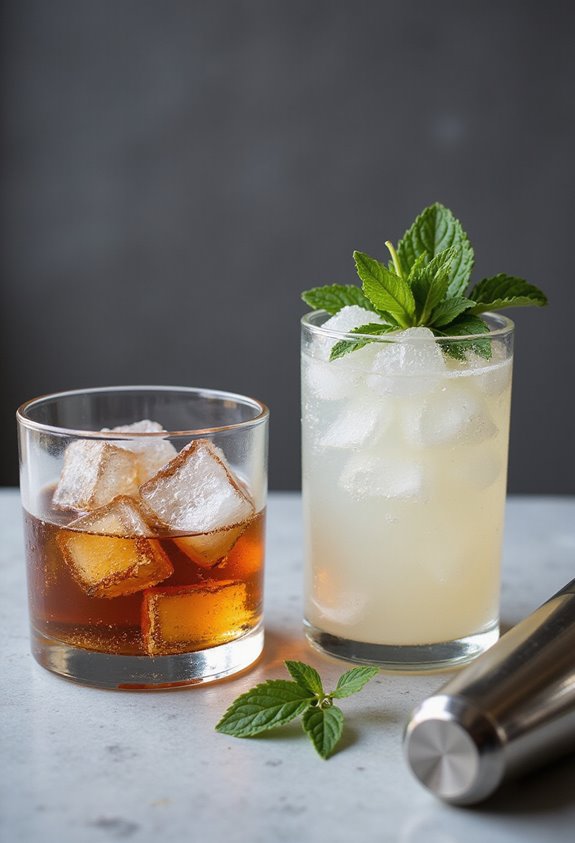 choose ice for cocktails
