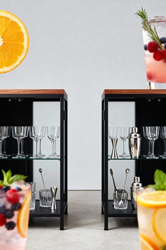 choosing an industrial bar cabinet