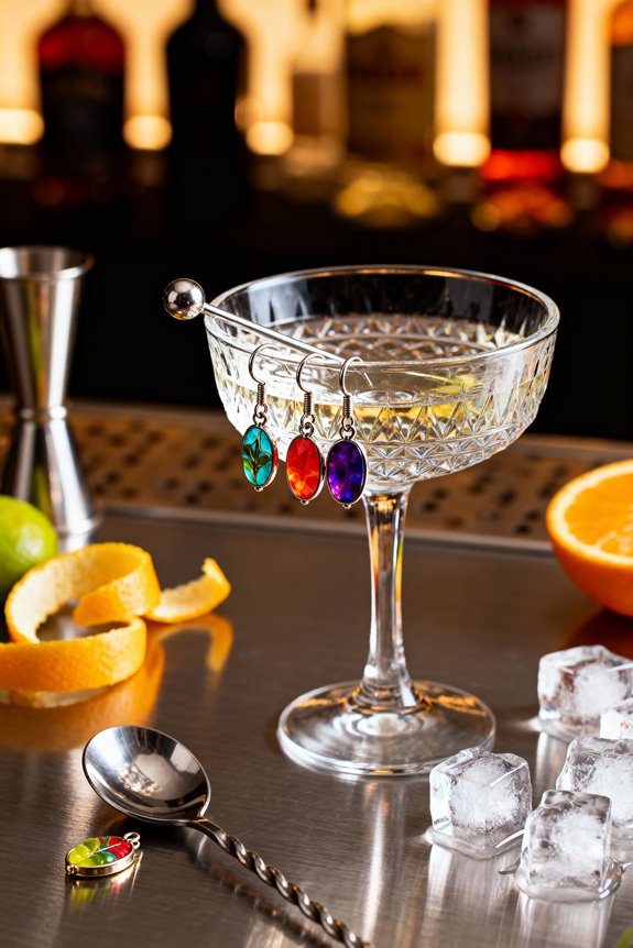 choosing wine glass charms