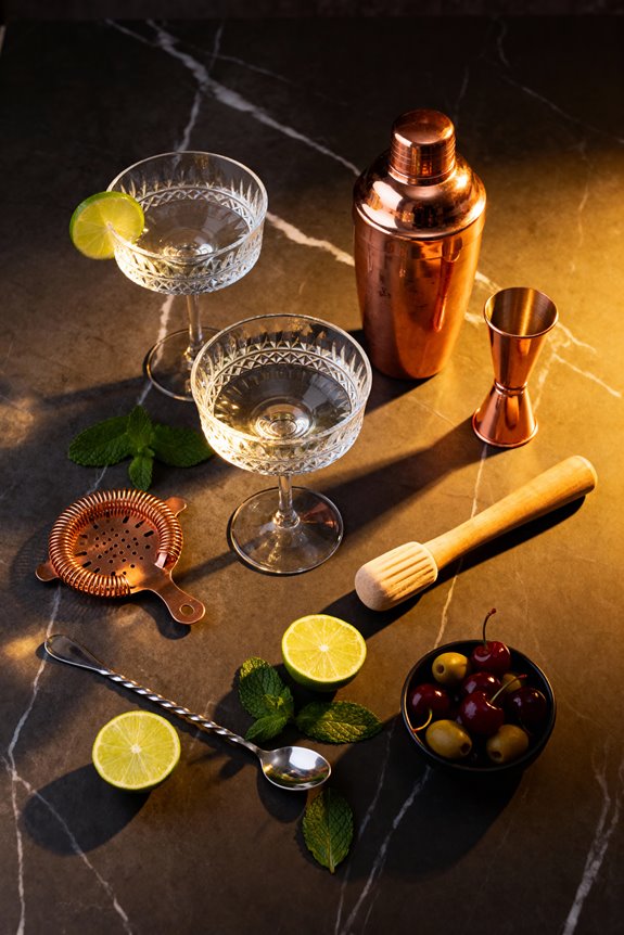 cocktail glass comparison guide