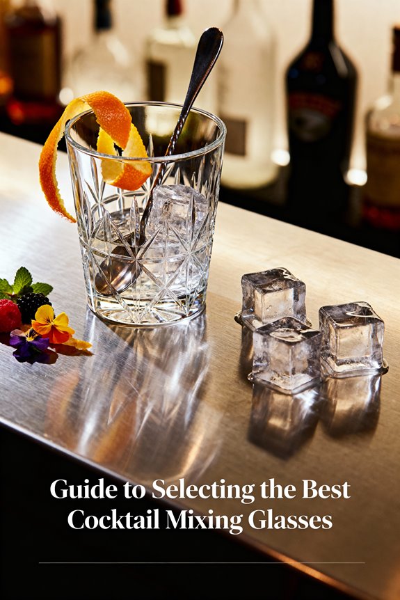 cocktail mixing glass considerations