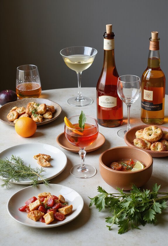 cocktail pairings with cuisine