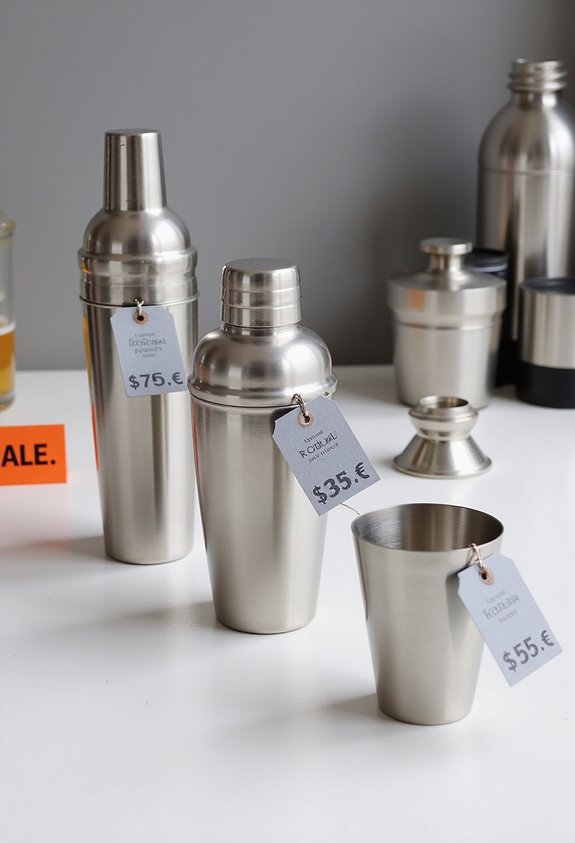 cocktail shaker discount opportunities