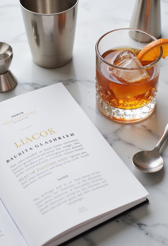 comprehensive cocktail terminology resource