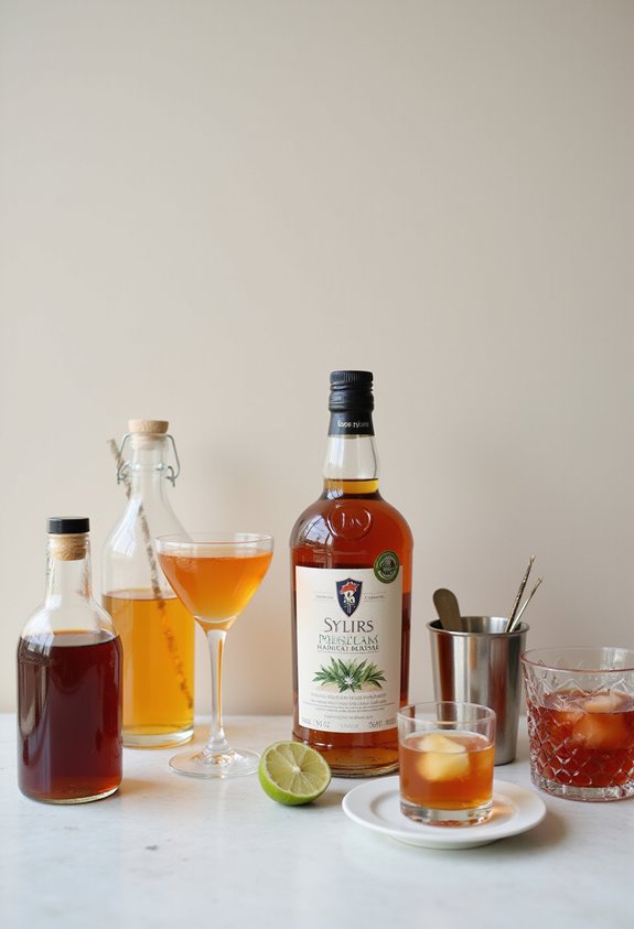 core spirits for cocktails