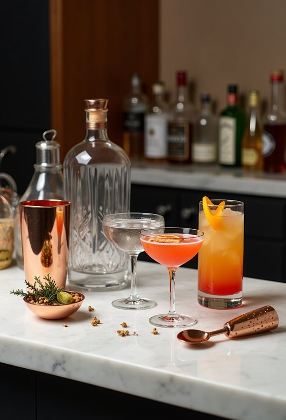 crafting innovative cocktail techniques