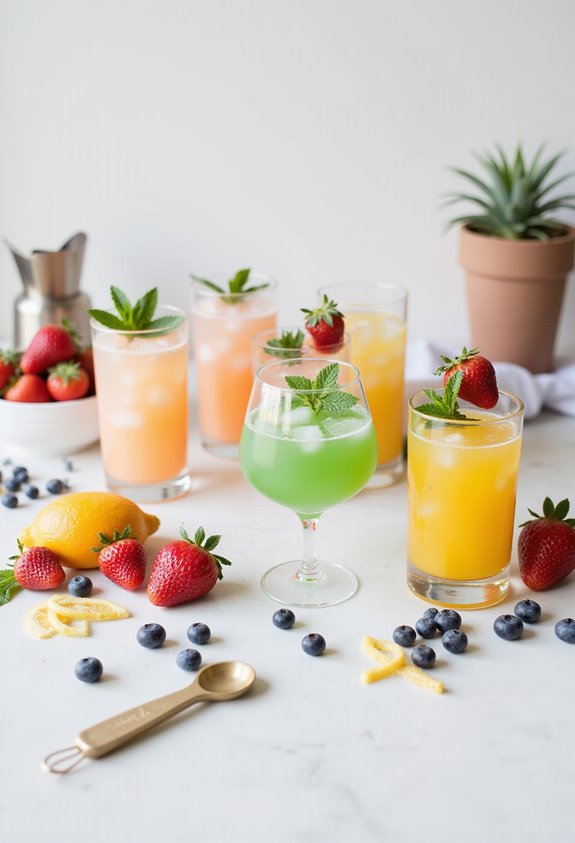 creative healthy social drinkmaking