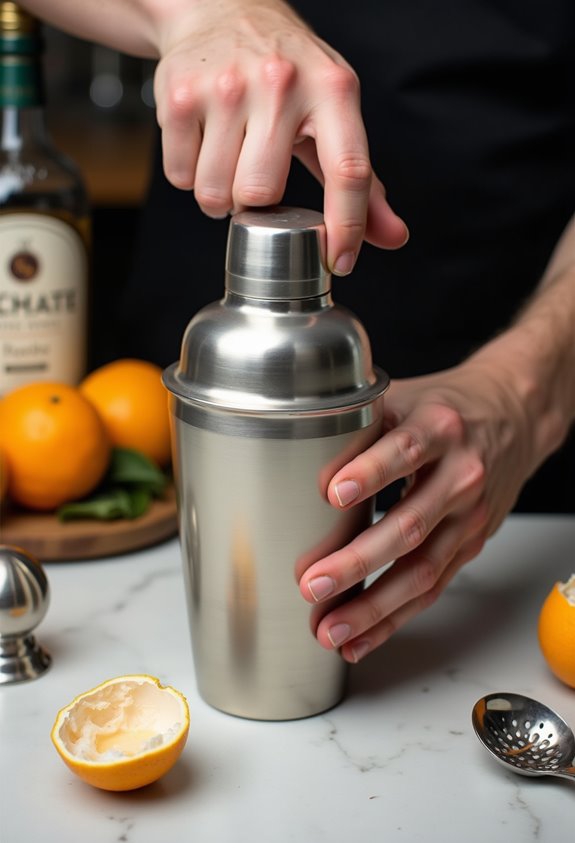 dry shake for superior cocktails