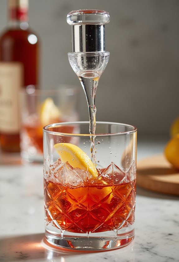 effortless precise liquor serving