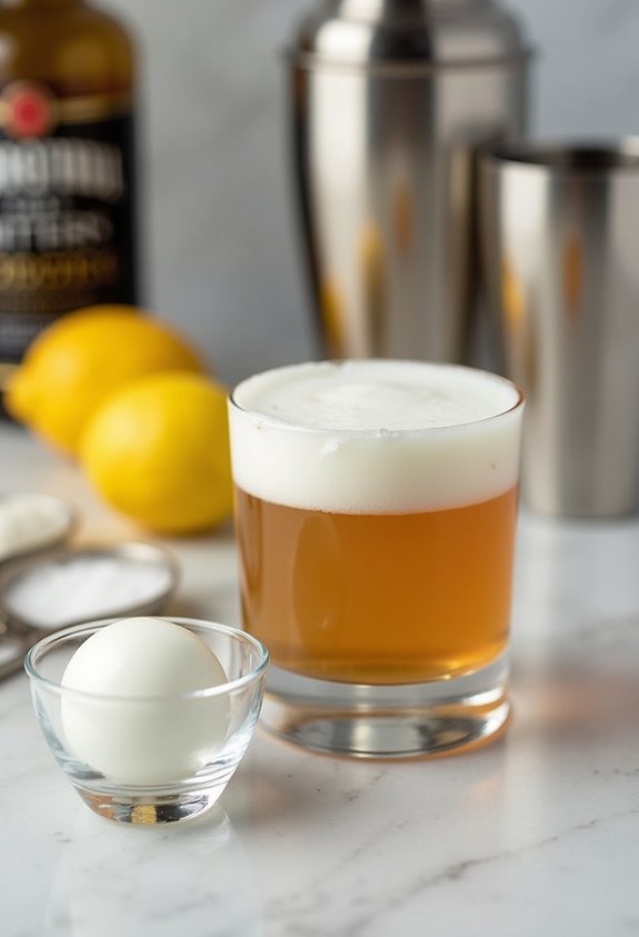 egg white cocktail techniques