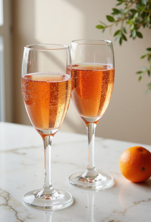 elegant champagne flute sets