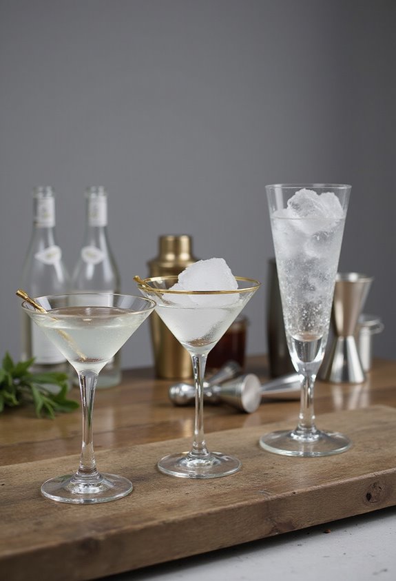 enhancing cocktails through glassware