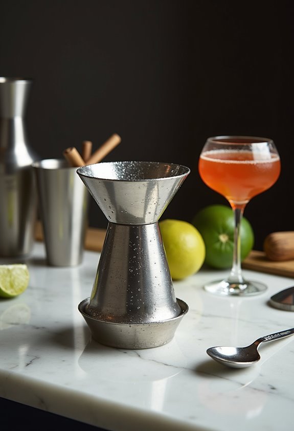 ergonomic cocktail shaker design