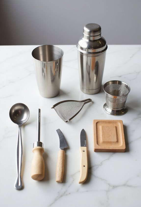 essential bartending preparation tools
