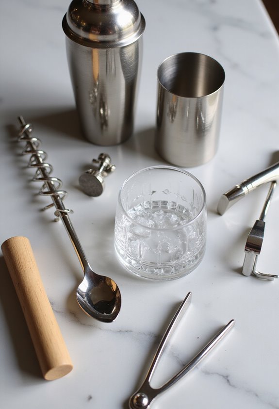 essential home bar tools
