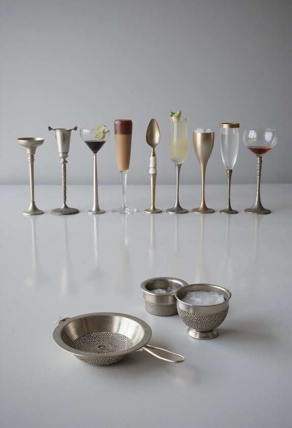 evolution of cocktail strainers