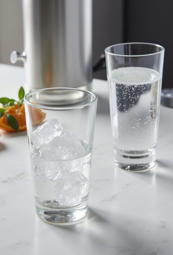 filtered water enhances cocktails