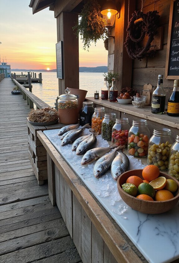 fresh seafood for cocktails
