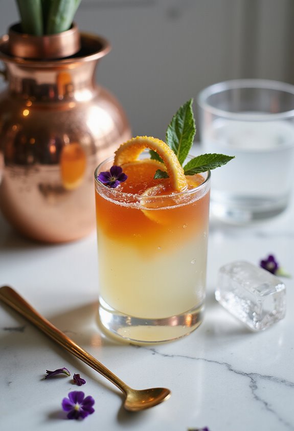 garnish techniques elevate cocktails