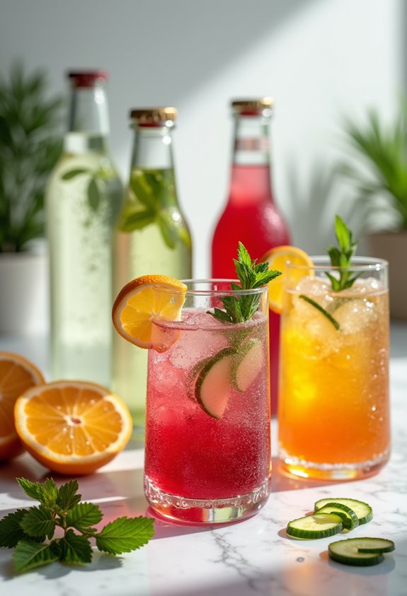 low calorie cocktail mixers