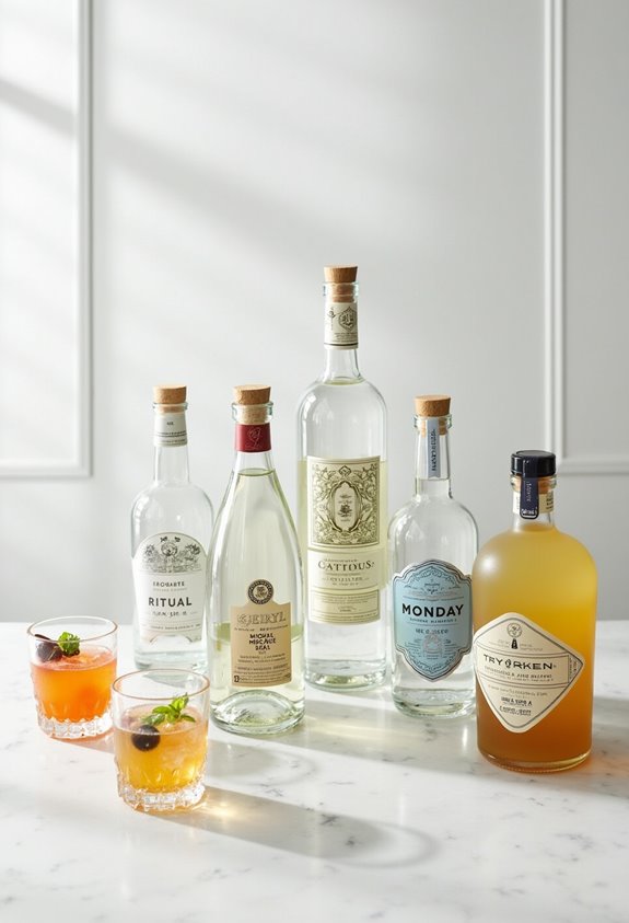 non alcoholic spirits price range