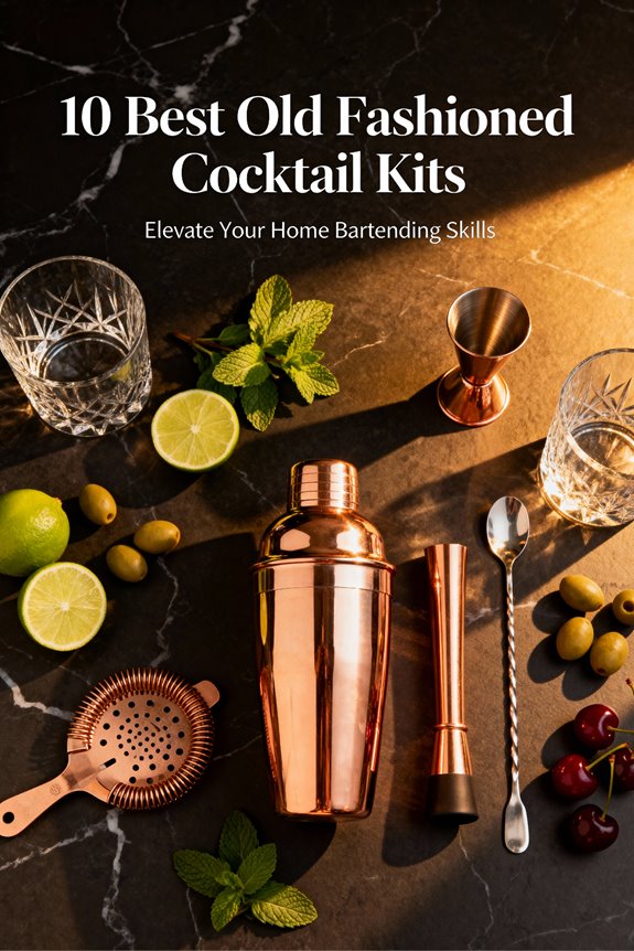 old fashioned cocktail kit selection