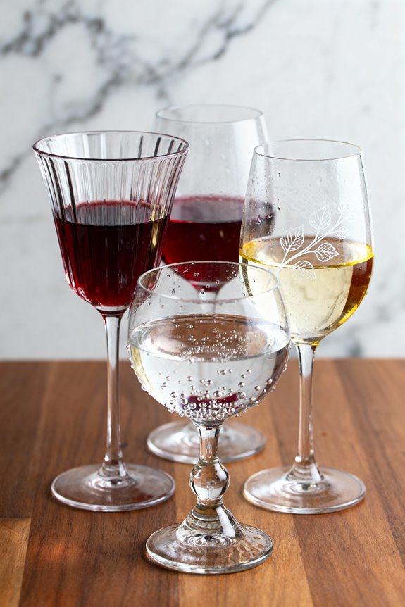 optimal wine glass selection