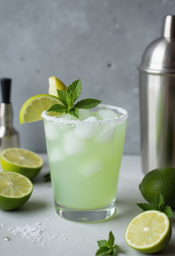 refreshing non alcoholic margarita recipe
