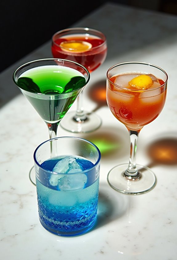 selecting appropriate cocktail glassware