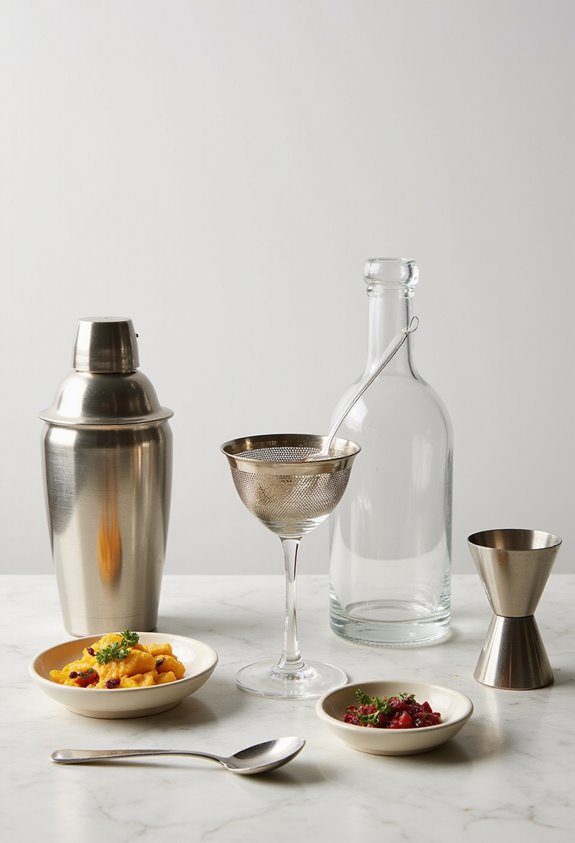 stylish and functional cocktail accessories