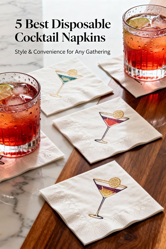 stylish convenient disposable napkins