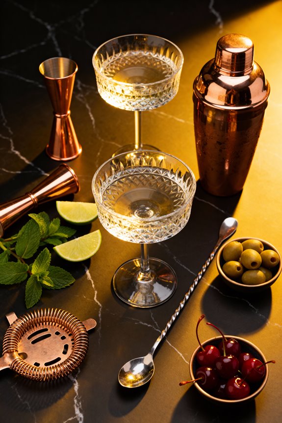 stylish wine glass organization