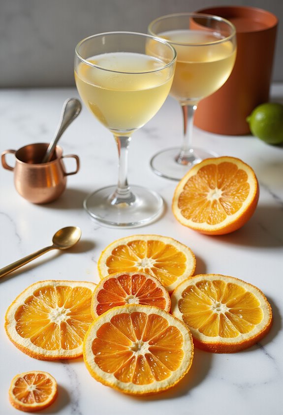 sustainable dehydrated garnish production