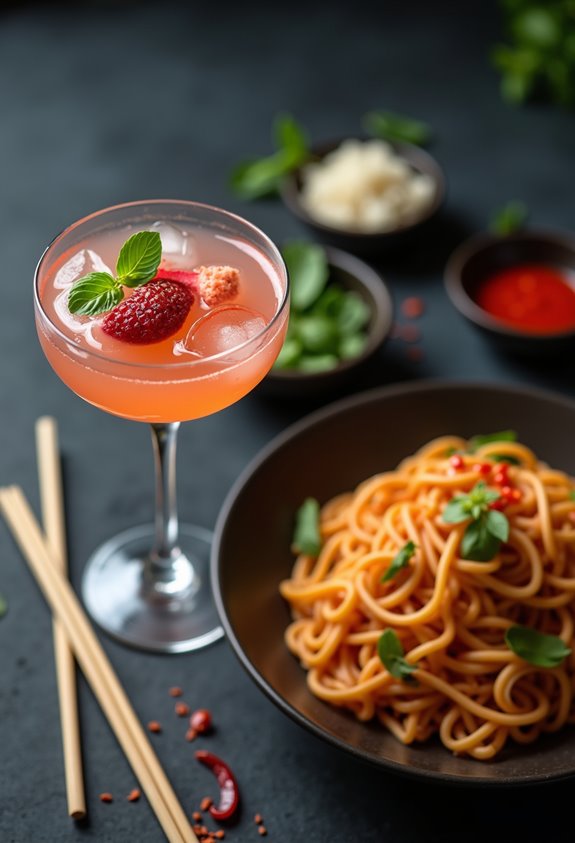 sweet and spicy cocktails