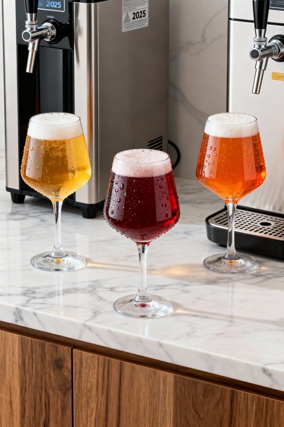 top single tap kegerators
