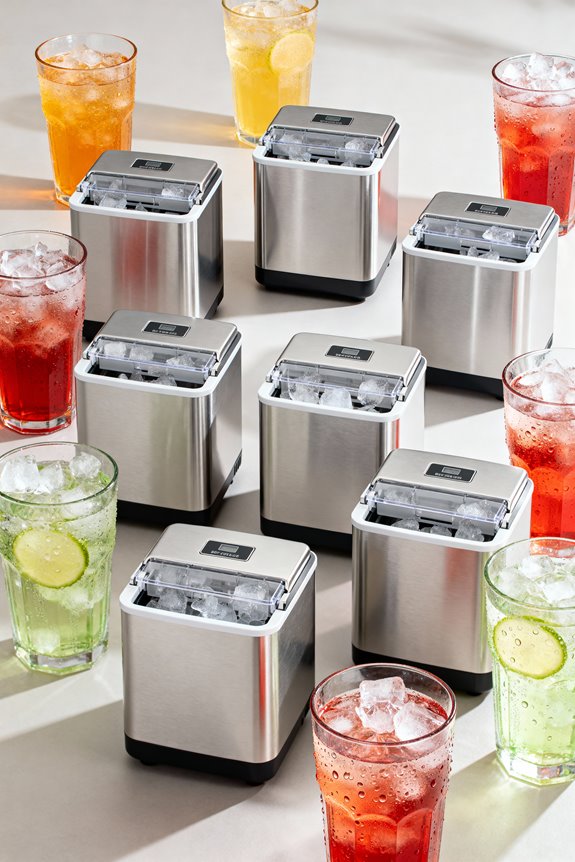 top stainless steel ice makers