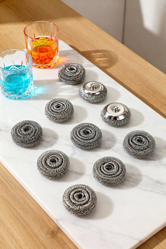 top stainless steel scrubbers