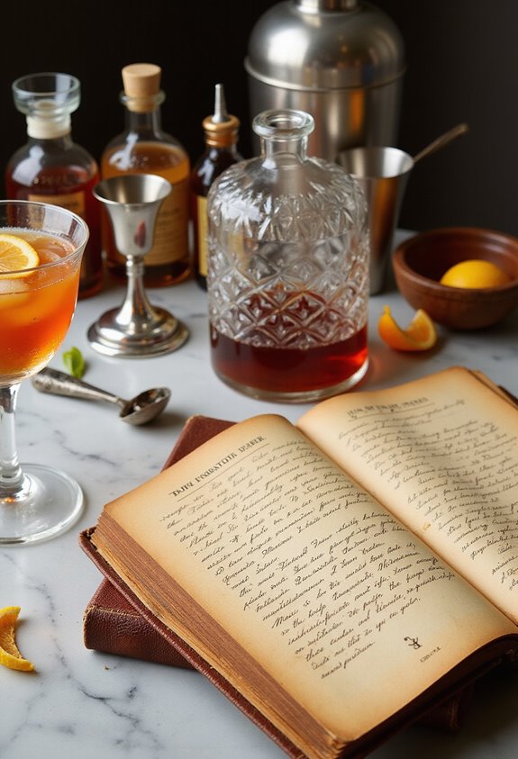 vintage cocktail books significance