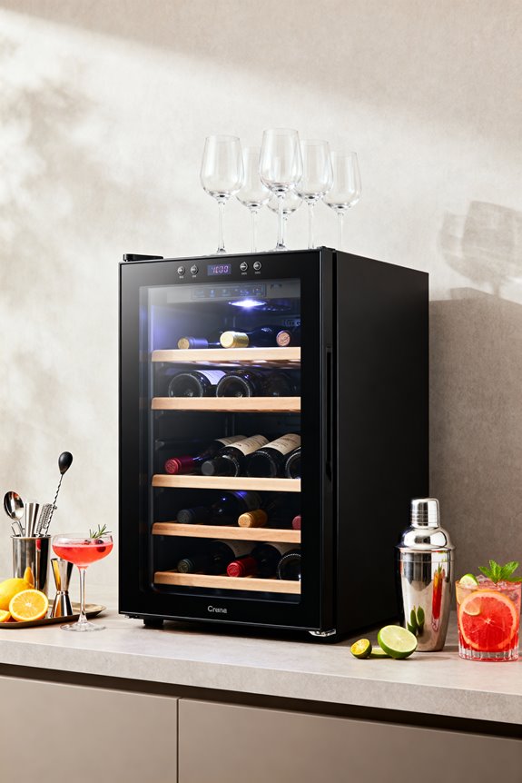 wine fridge selection factors