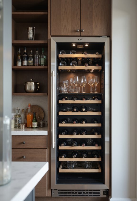 wine fridge selection factors